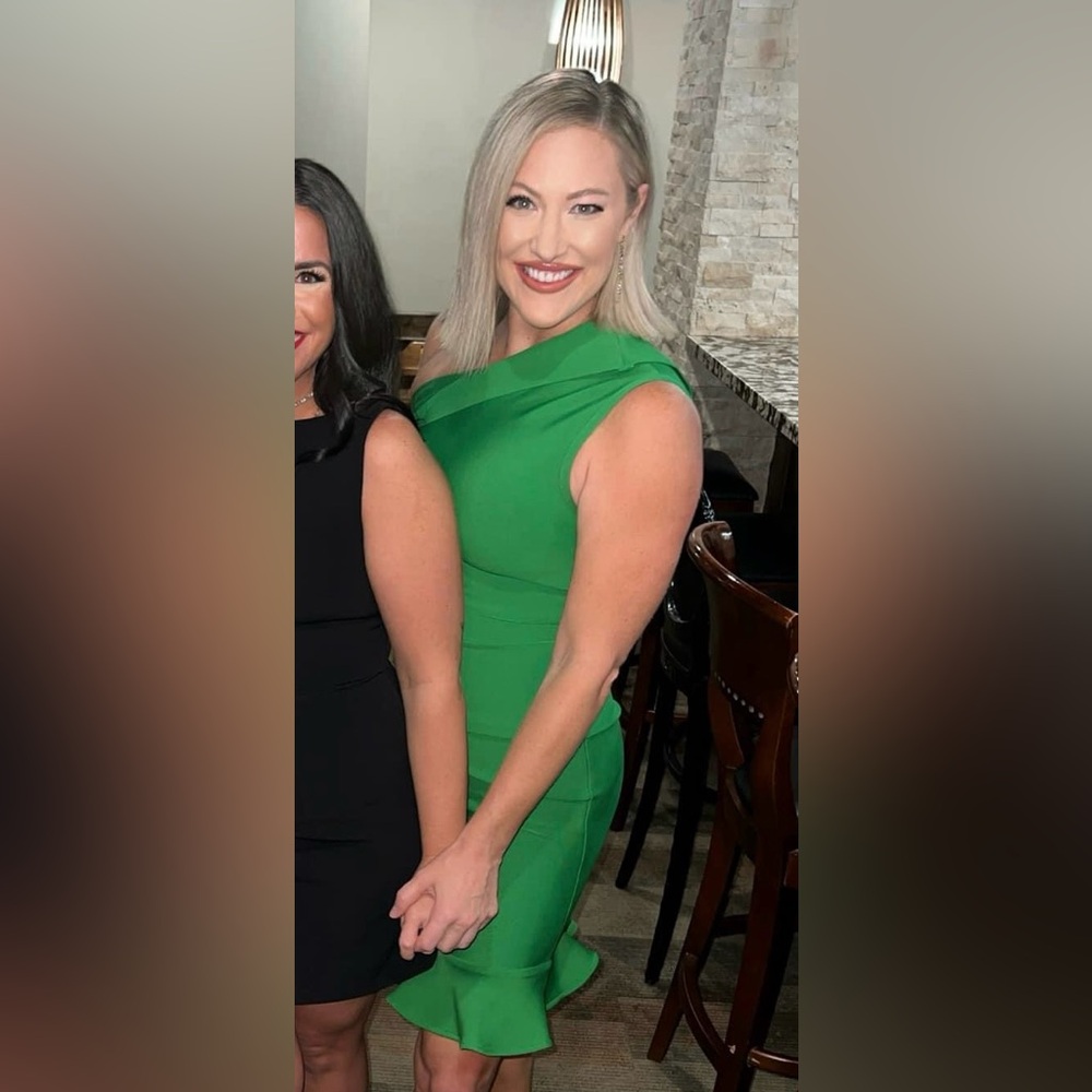 Kelly Green Bondage Dress